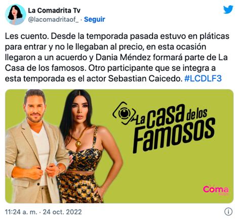 dania la casa de los famosos 3